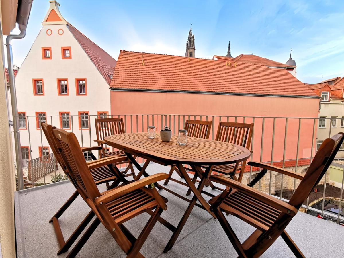 Fynbos Apartments Deluxe, Balkon, Historisch, Parkplatz Meißen Esterno foto